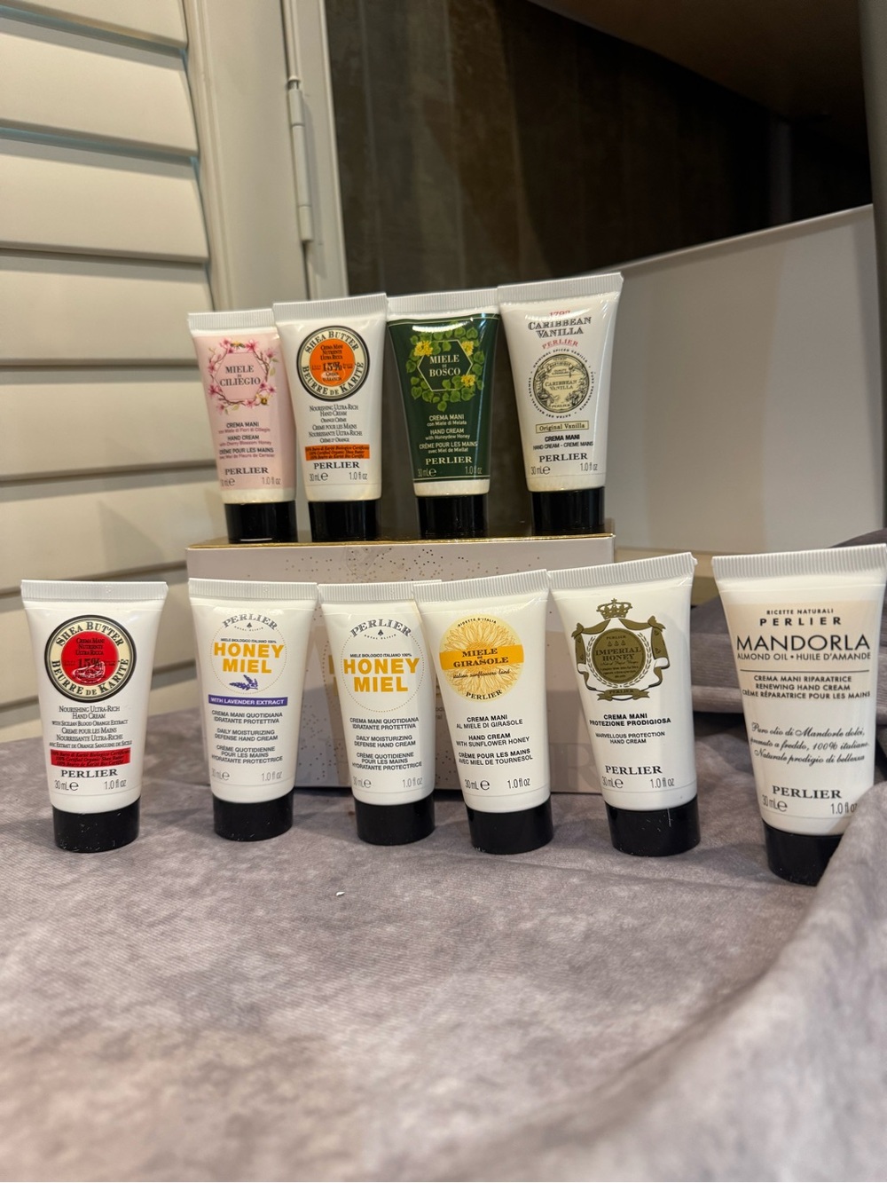Perlier Assorted Hand Creams - Travel Size Set -